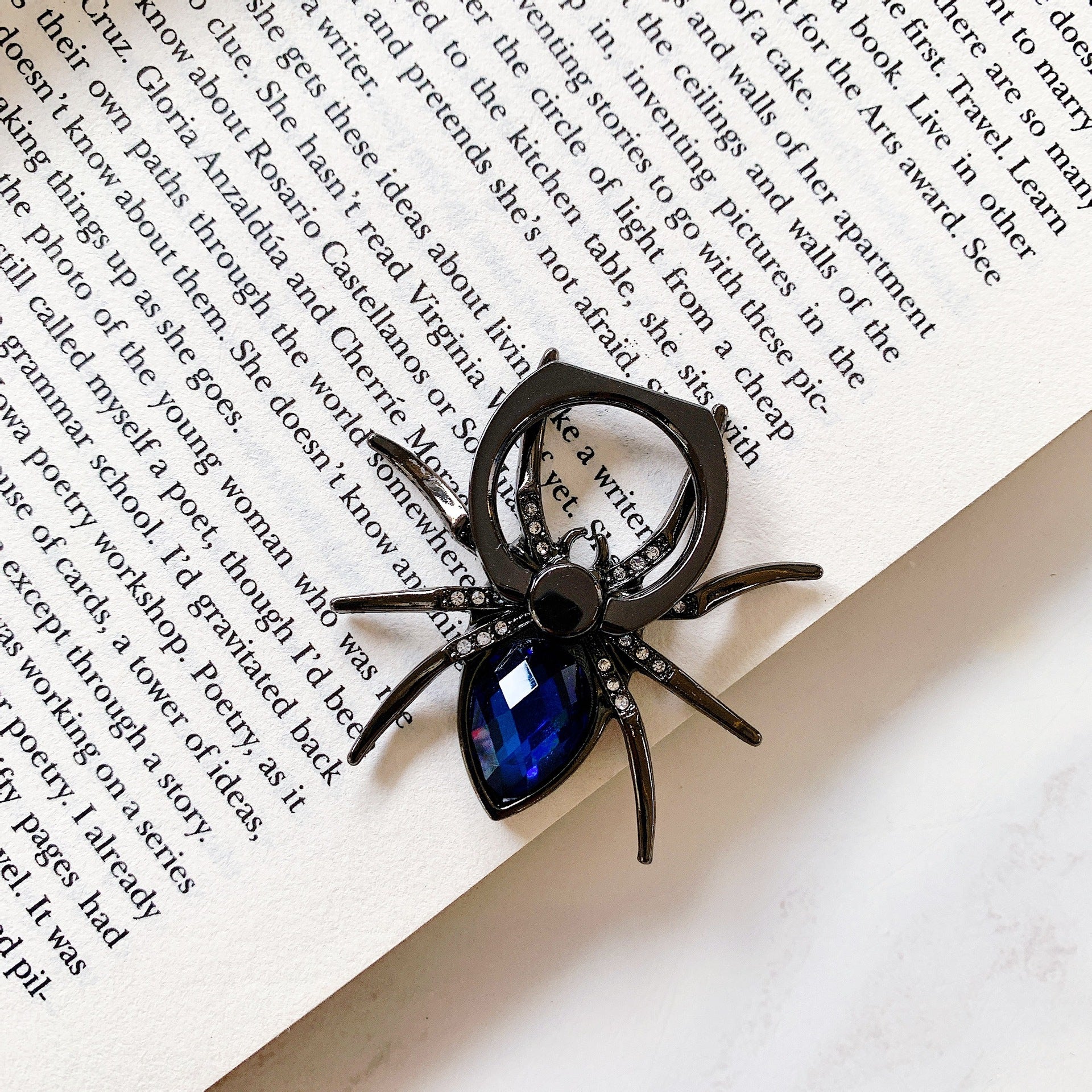 Soportes de teléfonos móviles de la araña de electroplatación de escritorio de escritorio al por mayor